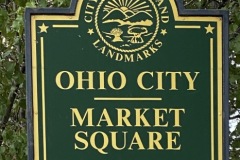 West Side Market Square sign.