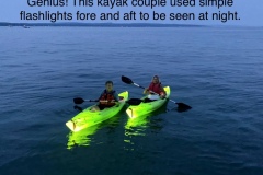 Lighted kayaks. Brilliant!