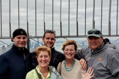 The family at Empire State Building.