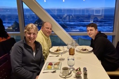 Last meal at the Cliff House, SF.