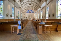 St. Anne's Catholic Church interior.
