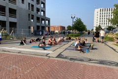 Street Yoga.