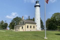 Cana Island Lighthouse.