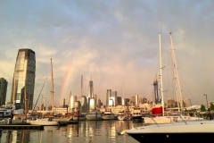 Manhattan Rainbow After Derecho