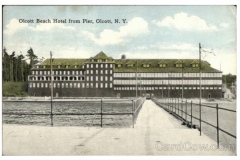 Old Olcott Hotel and Pier.