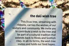 Wish Tree Sign.