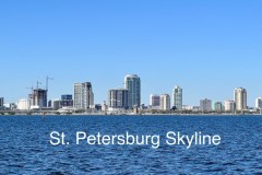 St Petersburg Skyline.