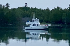 Peace and quiet in the cove.