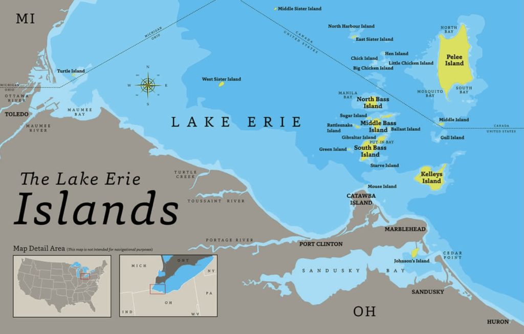 Lake Erie Islands. 