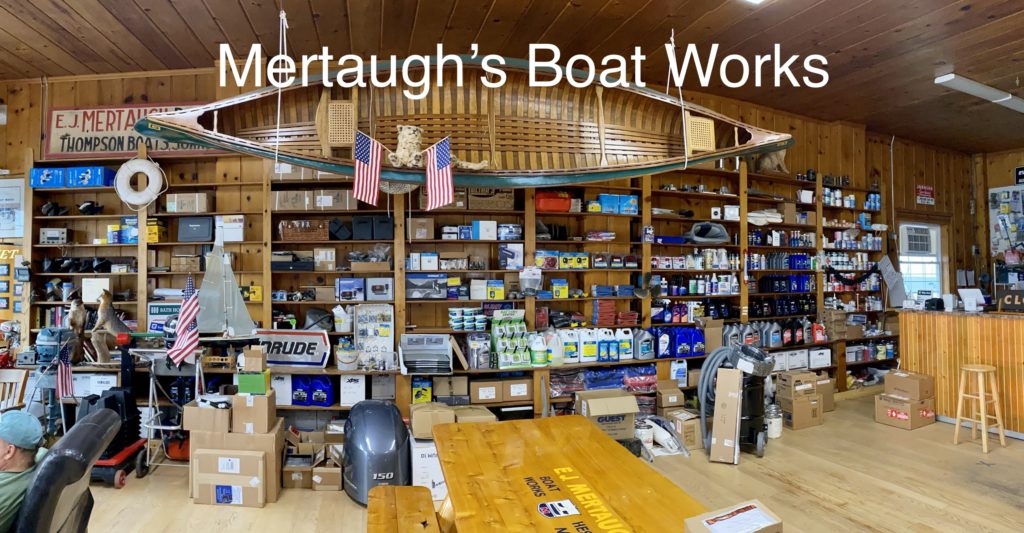 Mertaugh's Boat Works.