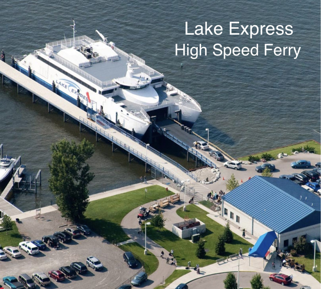 Lake Express High Speed Ferry.